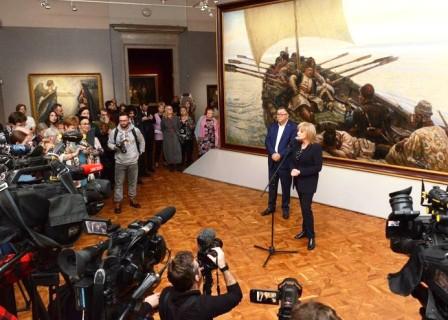 La mostra dell'artista russo Vassilij Sùrikov.jpg
