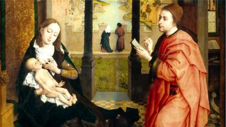 San Luca dipinge il ritratto della Vergine 1.jpg
