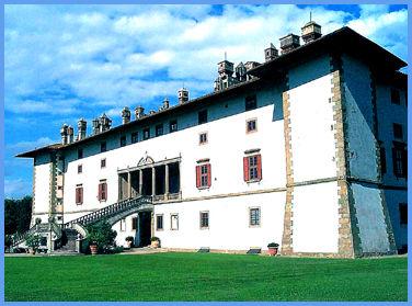 Villa dei cento camini - Artimino - Carmignano.JPG